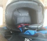 Casco Ls2 Open Face con Lentes $60