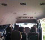 Alquiler de Hiace Techo Alto