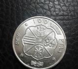 100 Pesetas Plata 1966