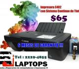 AHORRA!!! IMPRIME COPIA ESCANEA, CANON CON SISTEMA DE TINTA CONTINUA $65