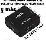 Optico Tv Led Sonido Hdmi To Rca Y Otros