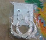Pack de Argollas Y Aretes