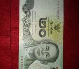 Billete de Thailandia