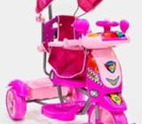 Triciclo con luces y musica para niña
