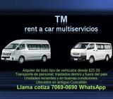 Alquiler de microbuses