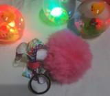 Bolas con Luz Y Llavero Peluche