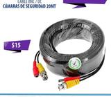 CABLE DE VIDEO Y PODER PARA CAMARAS DE SEGURIDAD