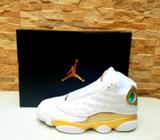 Jordan Blanco Gold Retro X3 Originales