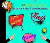 banner publicitario vinil de todo tipo