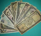 Billetes de El Salvador C.o.m.p.r.o