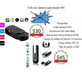 Cámaras espias en memoria USB, 720P Y 960P desde $30