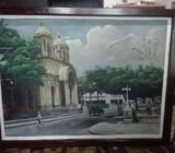 Pintura . Catedral Antigua San Salvador , $1.800 Negociables