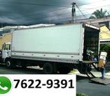 SERVICIO DE MUDANZA, TRANSPORTE DE CARGA Y MAQUINARIA, Tel.76229391