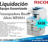 Fotocopiadoras Ricoh Ganga $850 Garantizadas