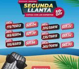 Segunda Llanta 50% Off