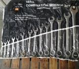 Vendo Set de Llaves Combinadas 14piezas