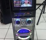 $250.00 TORRE DE SONIDO CON PANTALLA DE DVD 10 DE 8,000 WATTS WHATSAPP 72526310