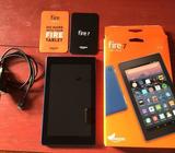 amazon fire 7'' 8GB de almacenamiento