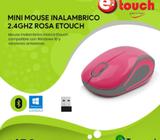 MINI MOUSE INALAMBRICO ROSA ETOUCH