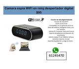 Cámara Espía WIFI en reloj DIGITAL DESPERTADOR