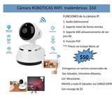 Cámara Wifi Robotica Vigilancia personalizada desde el celular