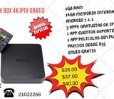 Oferta Android Tv Box con Iptv Gratis