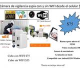 Cámara espia 1080p en cubo cargador universal C/ WIFI