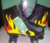 Patines Con Luces Marca OP Talla 5 y Talla 7