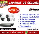 Oferta! Camaras de Seguridad Ya Instalad