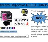 Cámara Deportiva Relee 1080P