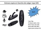 Cámara espía en gancho para colgar ropa 720P