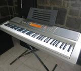 Piano grande 7 octavas teclas semipesadas con stand y fuente