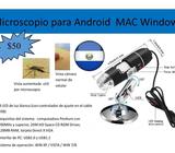 Microscopio para celular Android Mac Windows