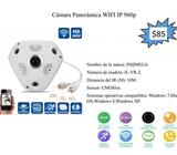 Cámara ojo de pez, 360 grados, Vision nocturna, PANORÁMICA TRIANGULAR