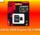 MicroSD De 128GB Kingston V30 A 90MB/S