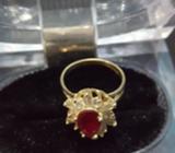 EN MERLIOT VENDO ANILLO ORO AMARILLO 14K, CON GARANTIA