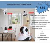 Cámara Robótica WIFI 720 P. Monitoreable desde el telefono, desde cualquier parte del mundo