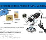 Microscopio para celular Android Mac Windows